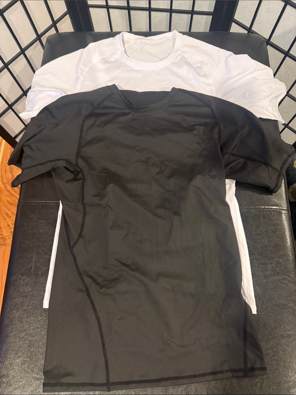 2 Men's Performance Short Sleeve Shirt - Black
